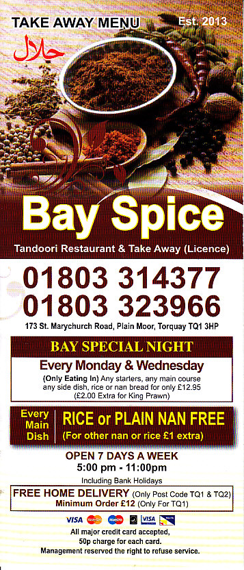 Bay Spice Torquay